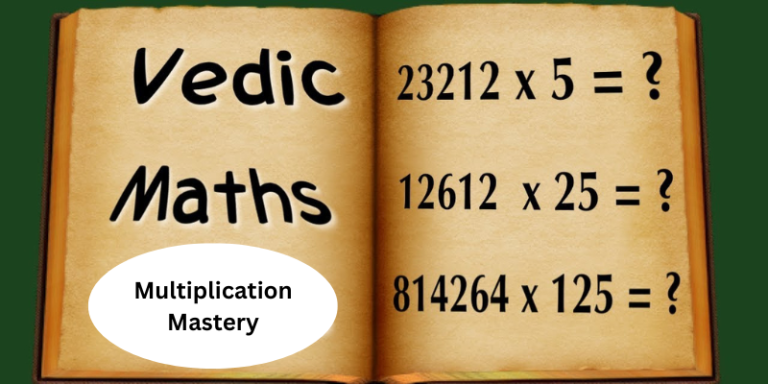 Multiplication Mastery of Vedic maths