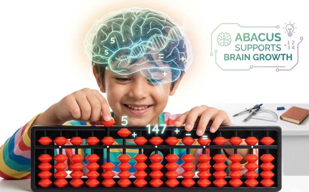 Abacus Supports Brain Growth