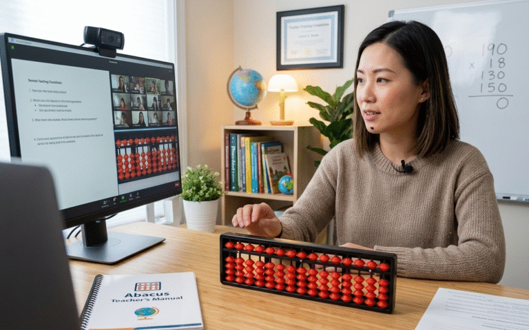 Abacus teacher training: Telecommuting Is in High Demand