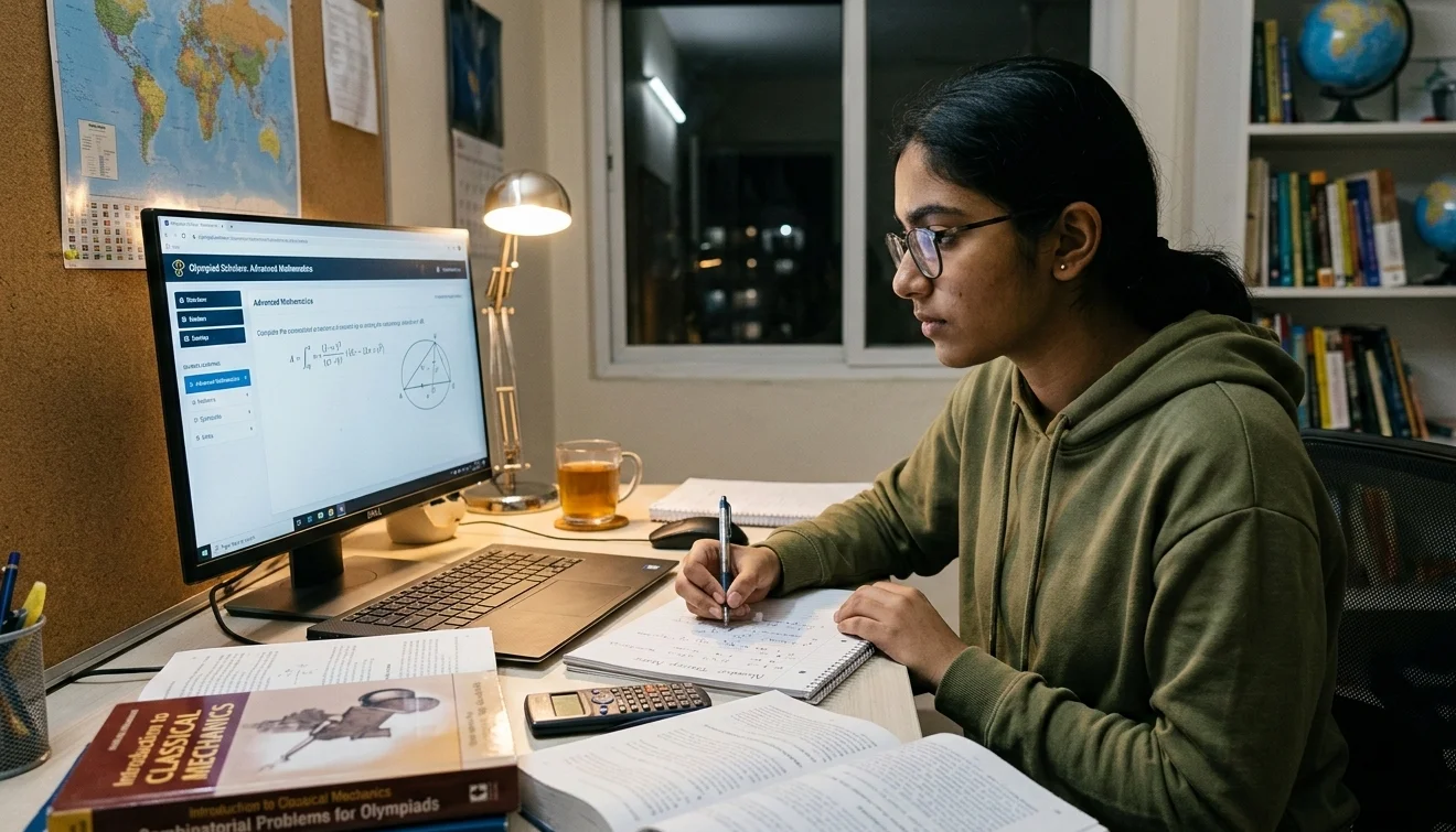 Online Olympiad math classes