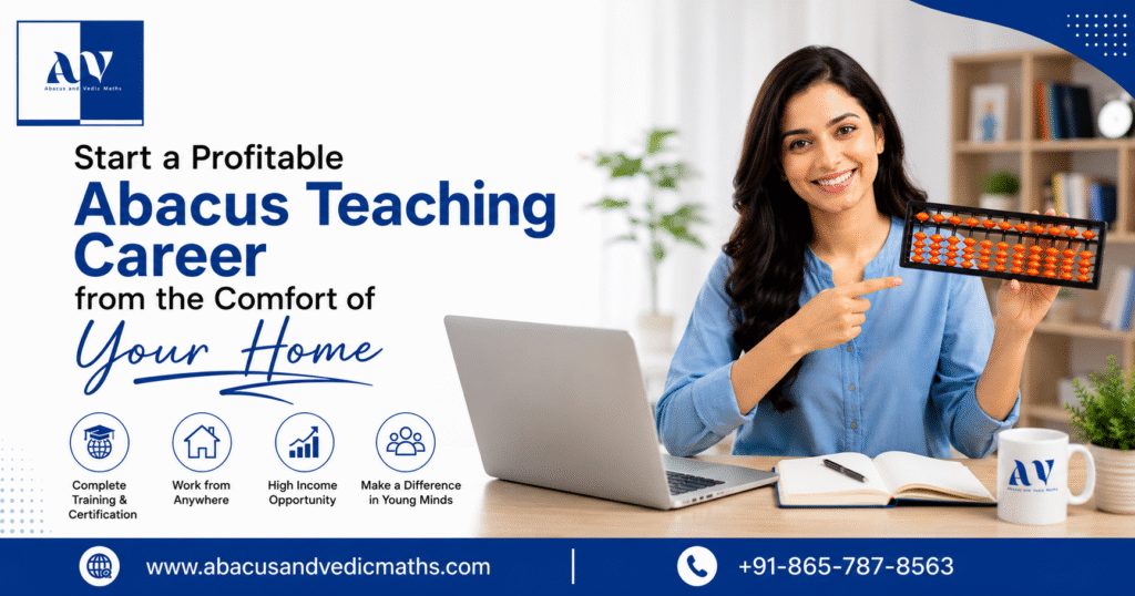 abacus teaching career from home