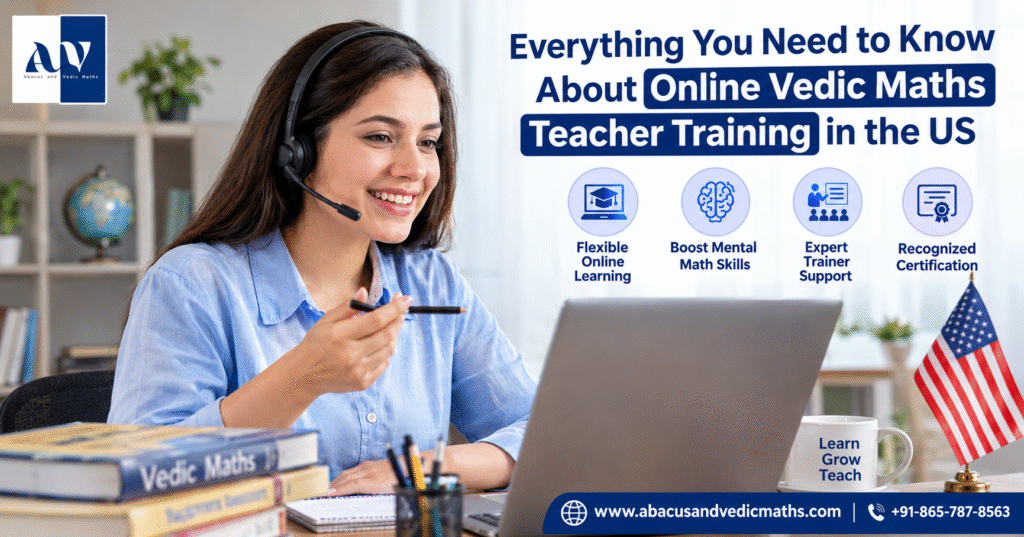 Online Vedic Maths teacher training in US