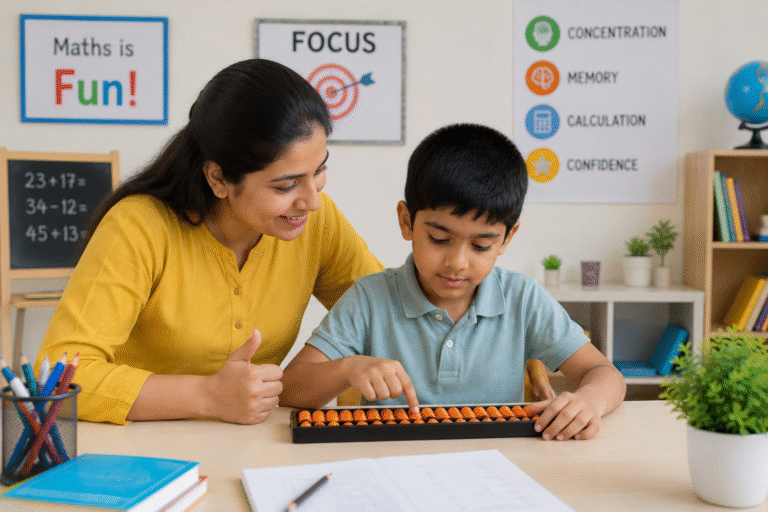 abacus learning by Abacus and Vedic Maths