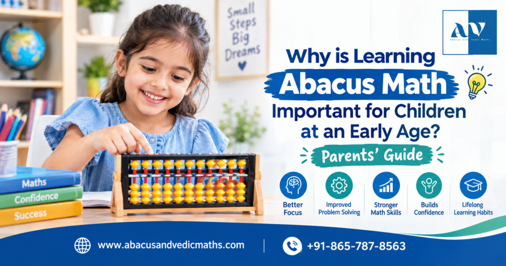 learning abacus maths for children